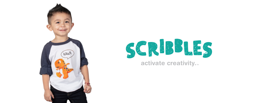 Scribbles banner products 